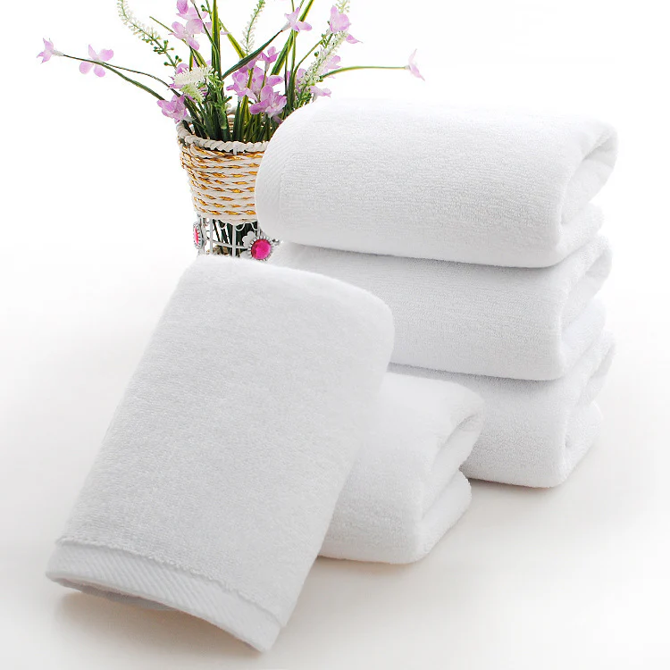 Premium Luxury Hotel 100% Cotton White Bath Towel - Image 20