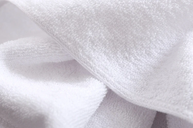 Premium Luxury Hotel 100% Cotton White Bath Towel - Image 22