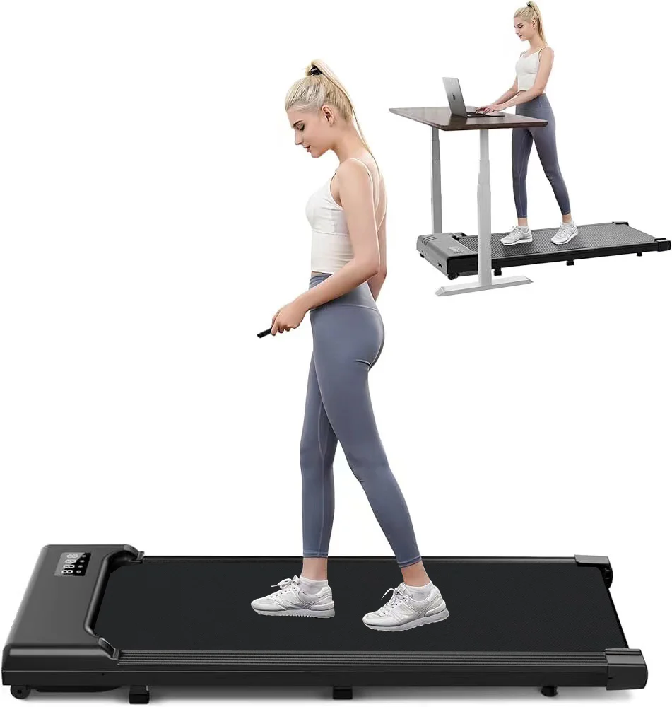 Pro Fitness 2 in 1 Portable Electric Treadmill Home Gym Walking Running Exercise Machine - Image 10