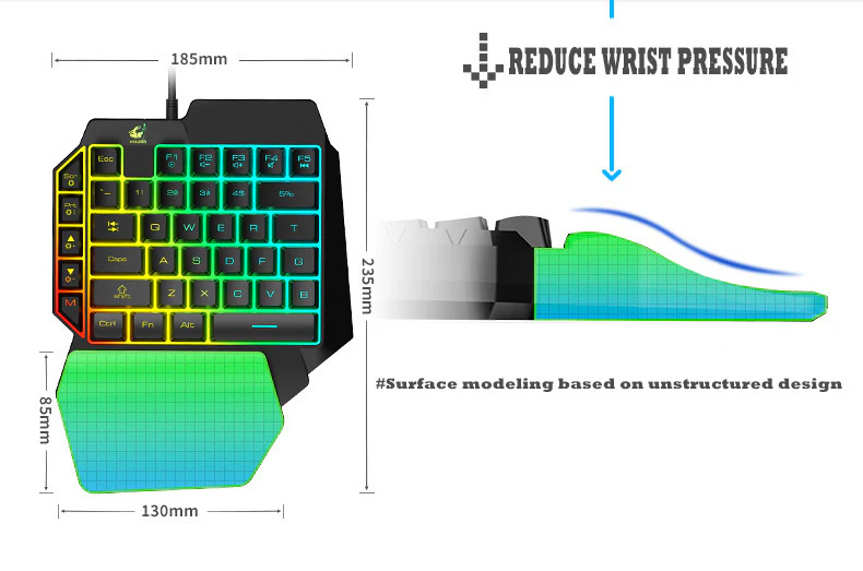 Pro Gaming Keyboard and Mouse Combo Set - Image 11