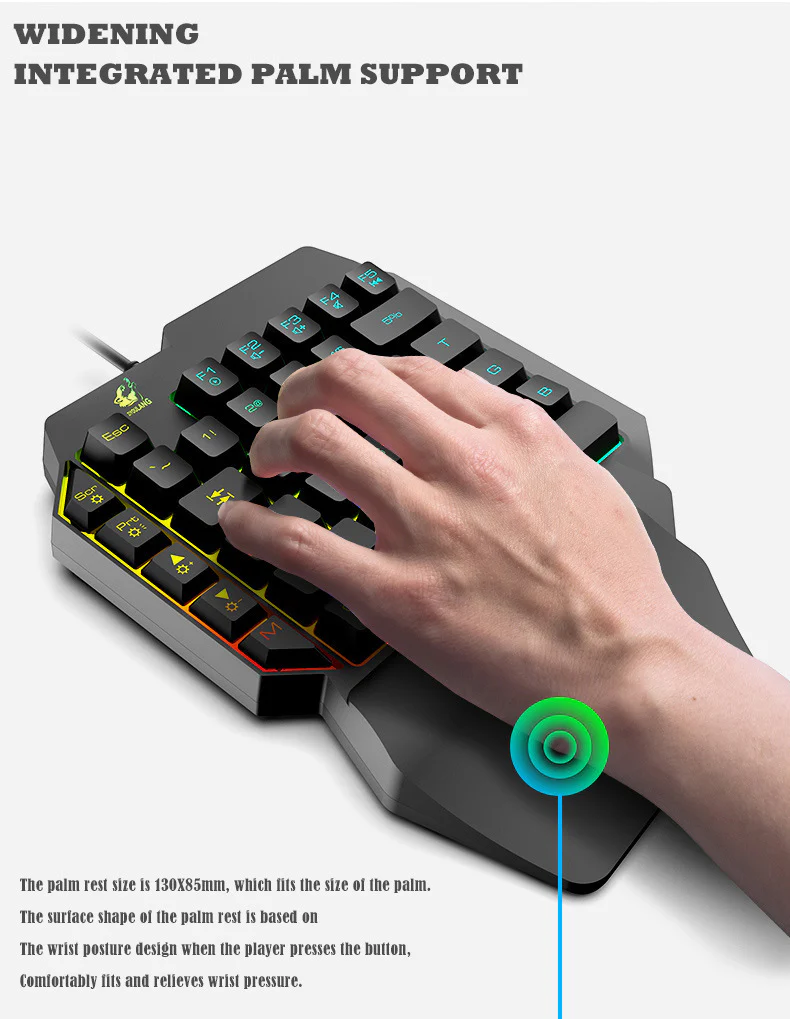 Pro Gaming Keyboard and Mouse Combo Set - Image 13