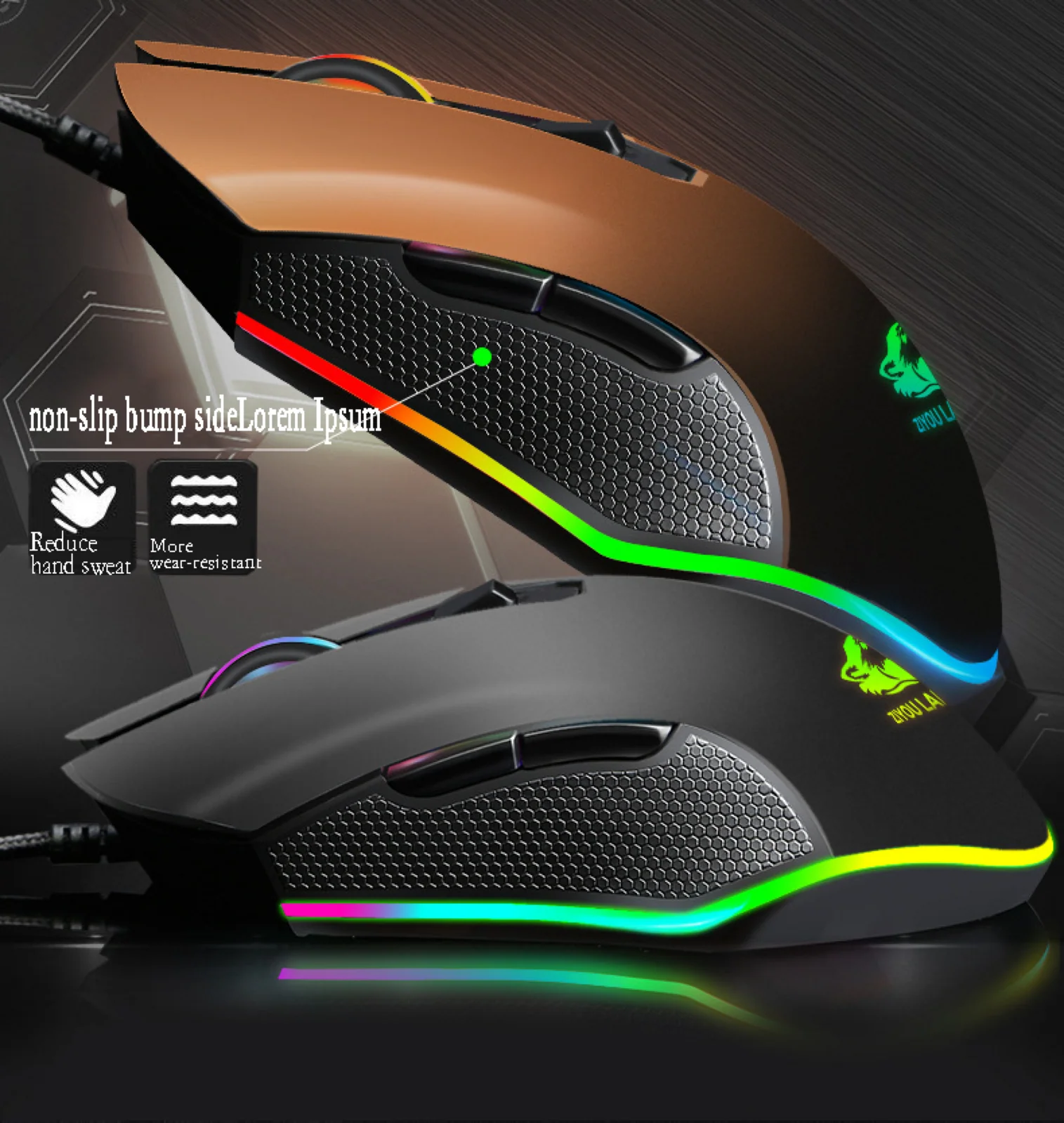 Pro Gaming Keyboard and Mouse Combo Set - Image 4