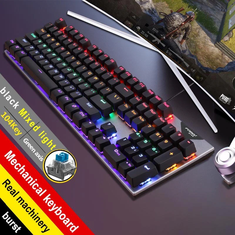 Pro Gaming RGB True Mechanical Keyboard - Image 3