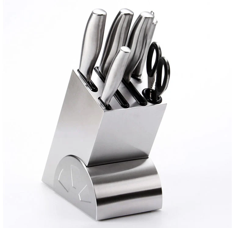 Professional Quality Stainless Steel Deluxe 7-Piece Knife Block Set - Image 19