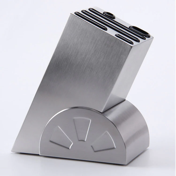 Professional Quality Stainless Steel Deluxe 7-Piece Knife Block Set - Image 7