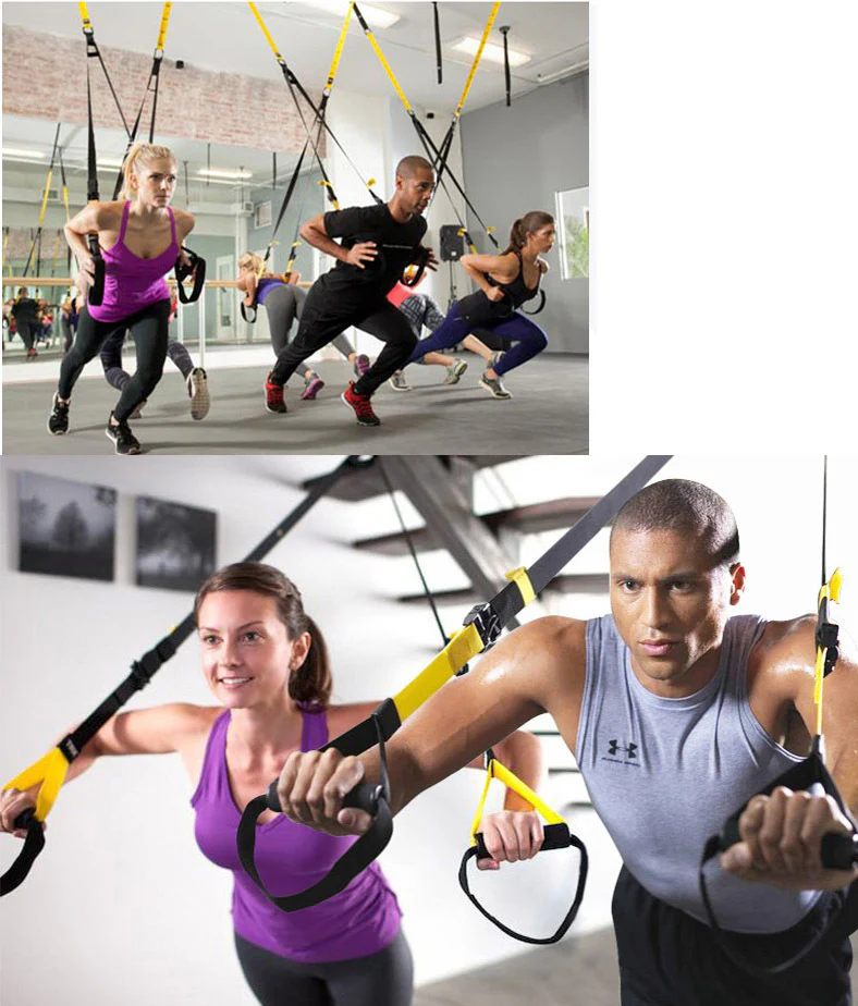 Professional Total Fitness Resistance Straps Gym Suspension System - Image 4