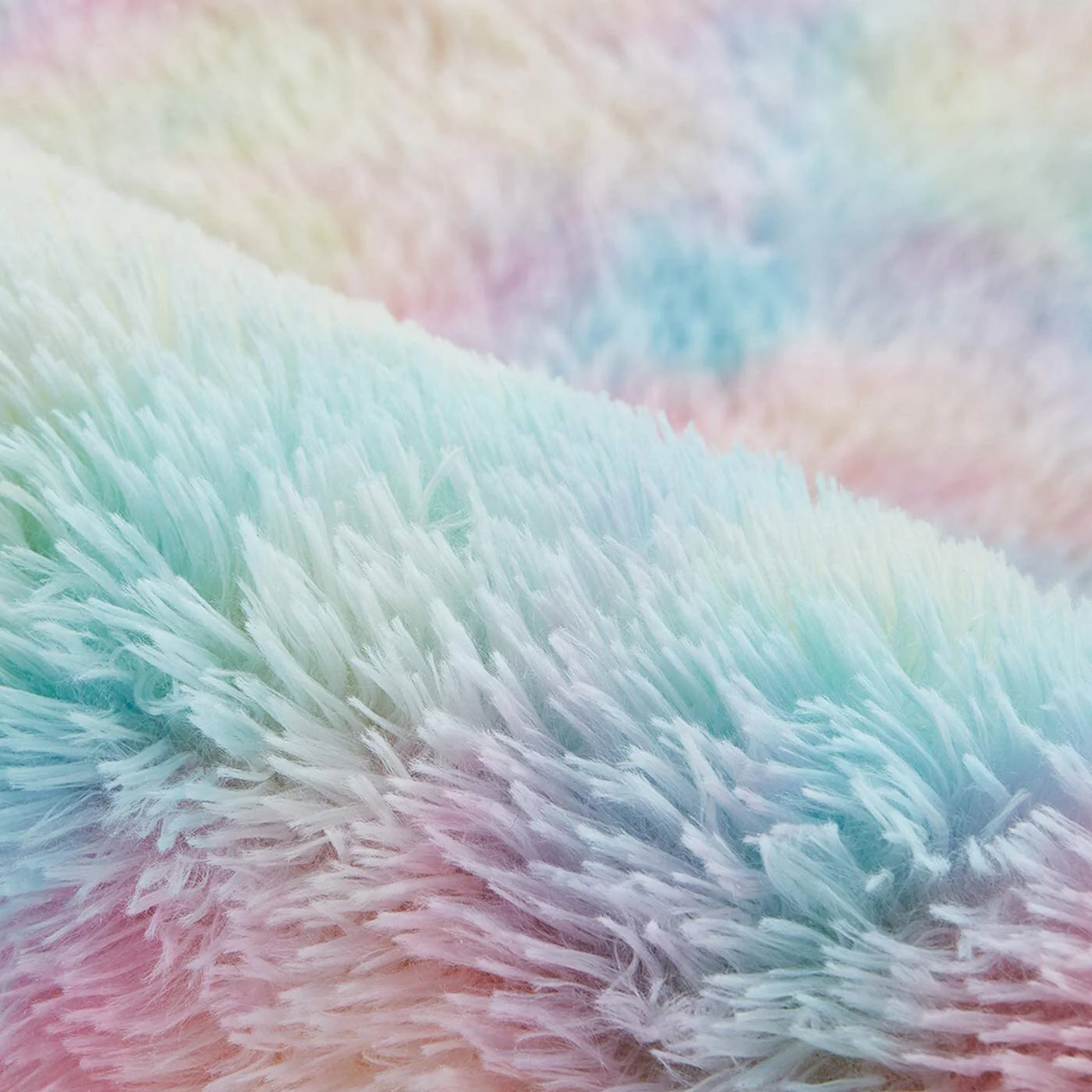 Rainbow Dream Bedroom/Living Room Comfortable Shag Rug (200 x 140) - Image 6