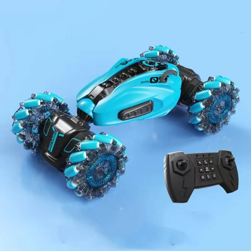 RC Hand Gesture Remote Control 4WD Mist Twister Stunt Car (Blue) - Image 11
