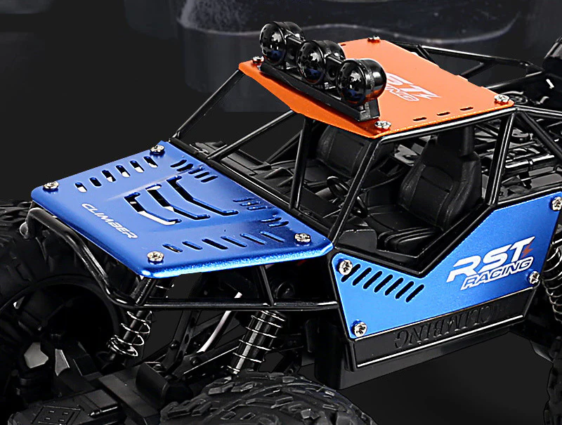 RC Stunt Car Remote Control Alloy Climbing Truck 4WD Cross Country Vehicle - Image 13