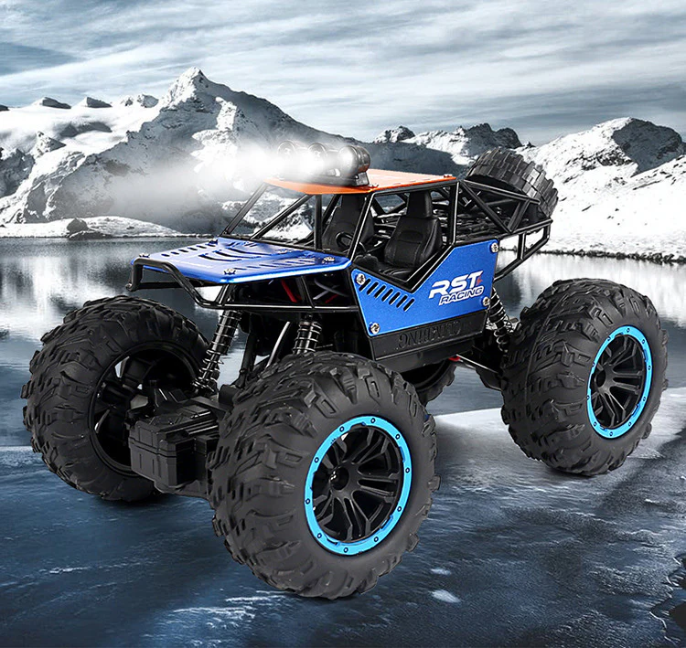 RC Stunt Car Remote Control Alloy Climbing Truck 4WD Cross Country Vehicle - Image 2