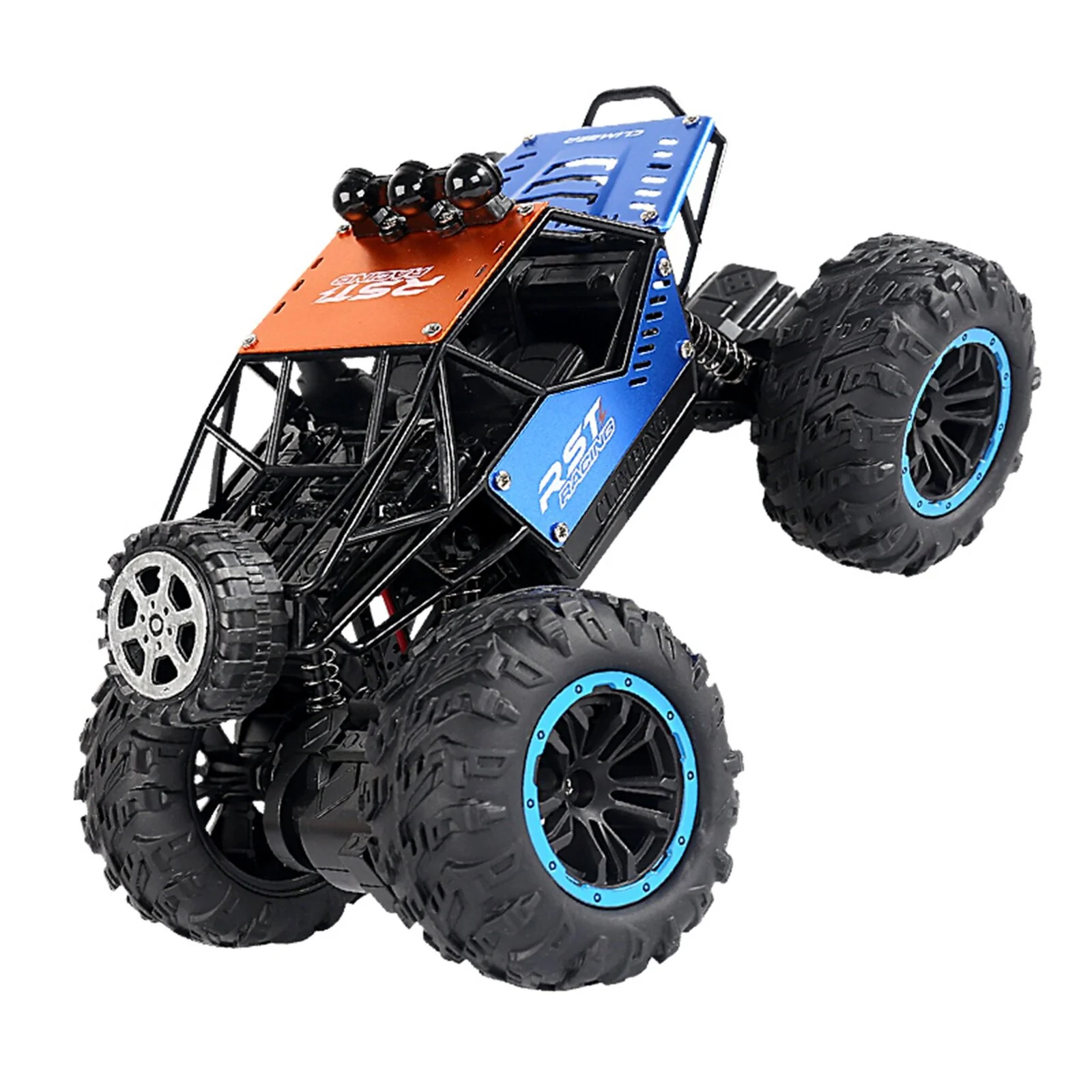 RC Stunt Car Remote Control Alloy Climbing Truck 4WD Cross Country Vehicle - Image 3