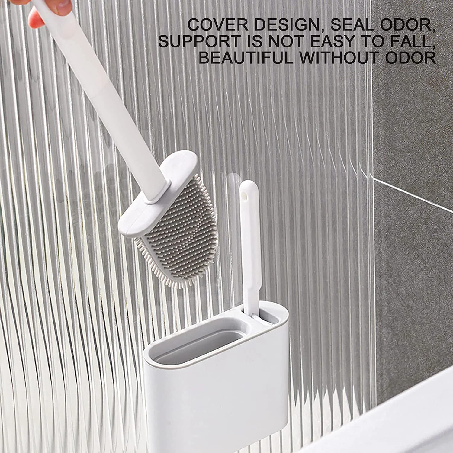 Revolutionary Silicone Soft Flex Toilet Brush, Cleaning Brush and Holder - Image 12