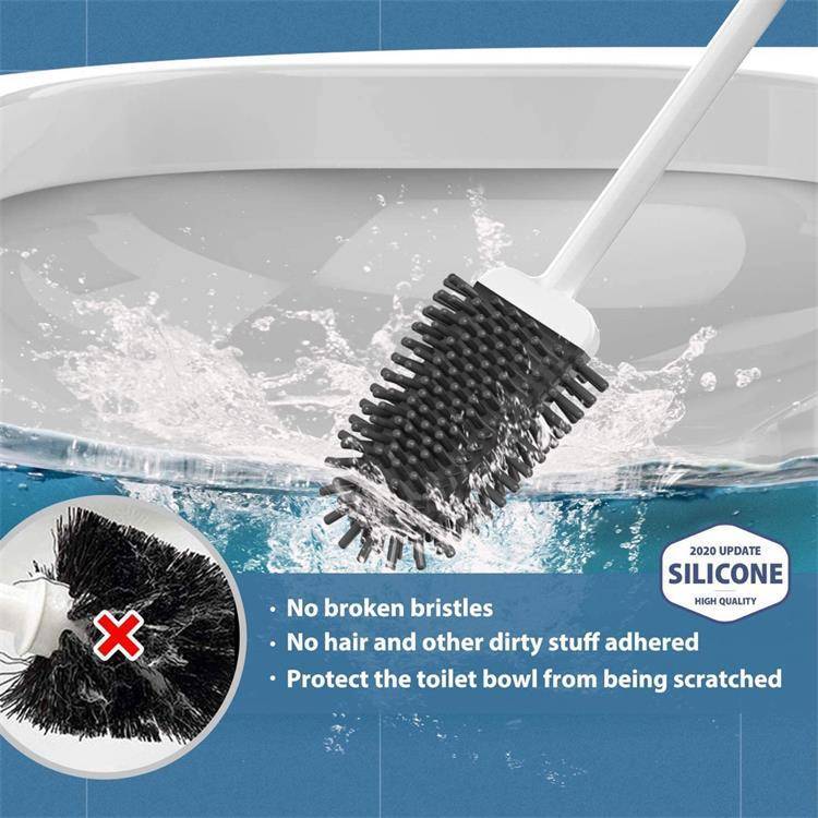 Revolutionary Silicone Soft Flex Toilet Brush, Cleaning Brush and Holder - Image 5