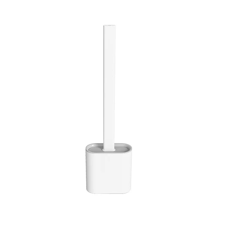 Revolutionary Wall Mounted Silicone Soft Flex Toilet Brush and Holder (White) - Image 11