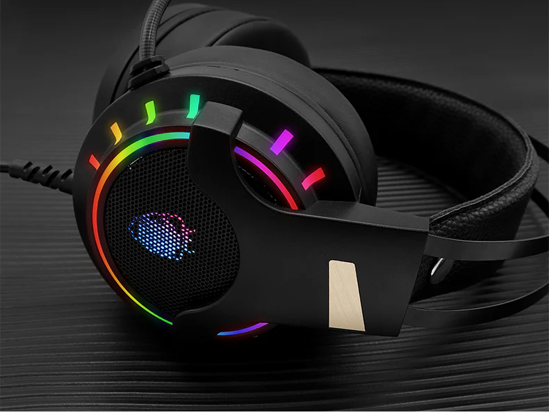 RGB 7.1 Stereo Surround Sound Gaming Headset Headphones with USB - Image 2