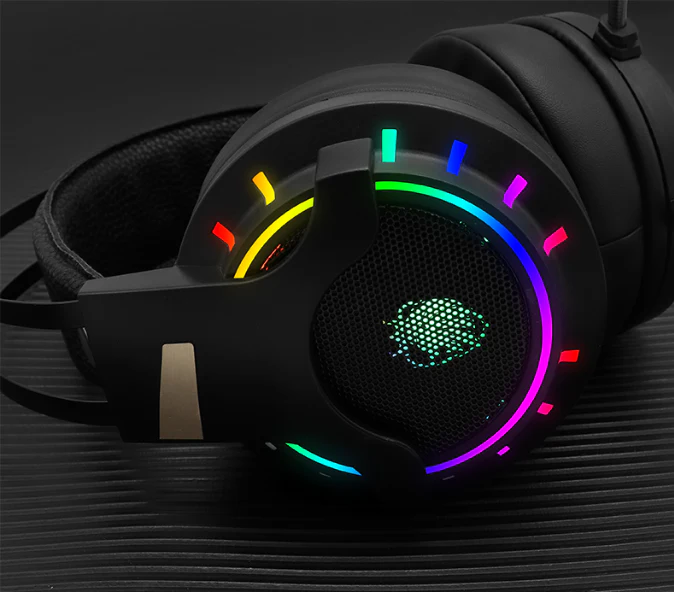 RGB 7.1 Stereo Surround Sound Gaming Headset Headphones with USB - Image 3