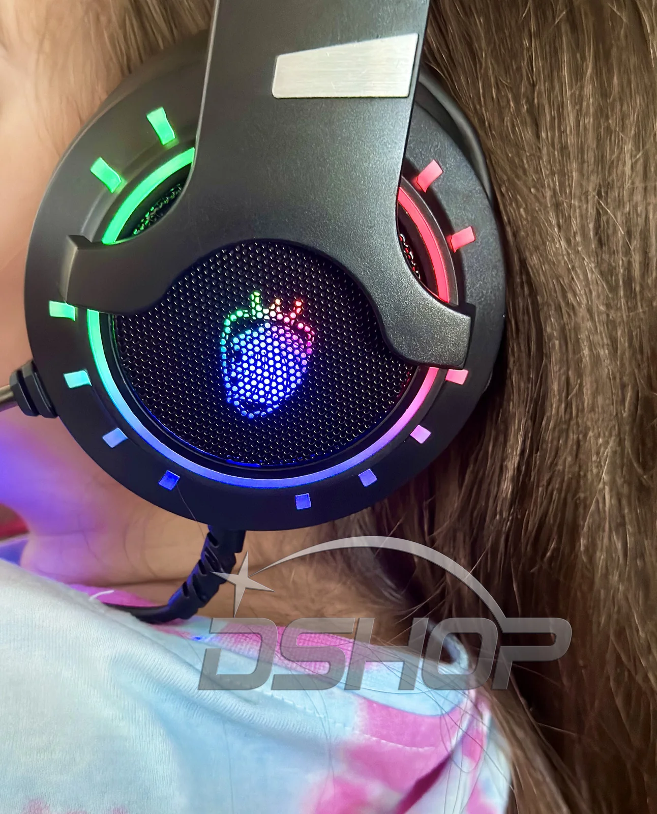 RGB 7.1 Stereo Surround Sound Gaming Headset Headphones with USB - Image 7