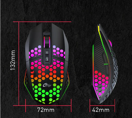 RGB Wireless Rechargeable Advanced Optical Gaming Mouse - Image 15