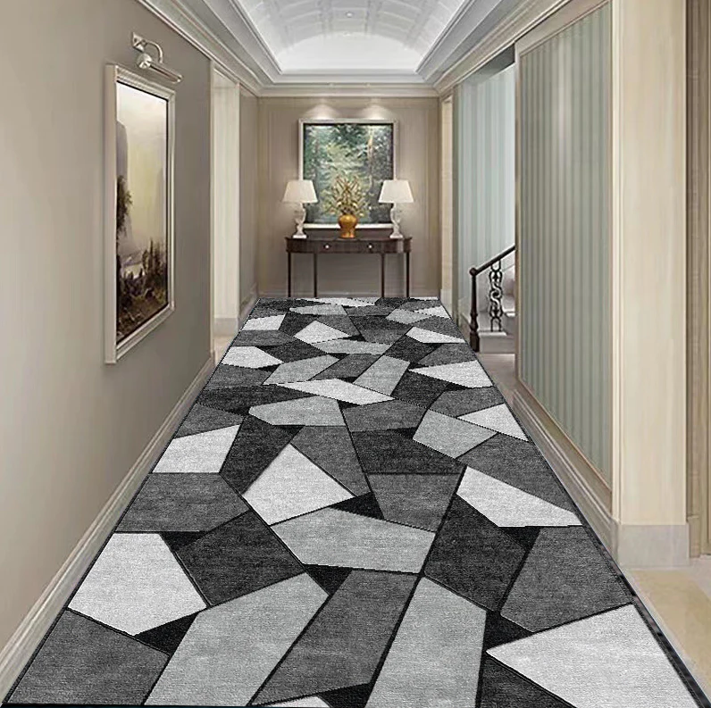 Rock Hallway Runner Area Rug Carpet Mat (80 x 300) - Image 4