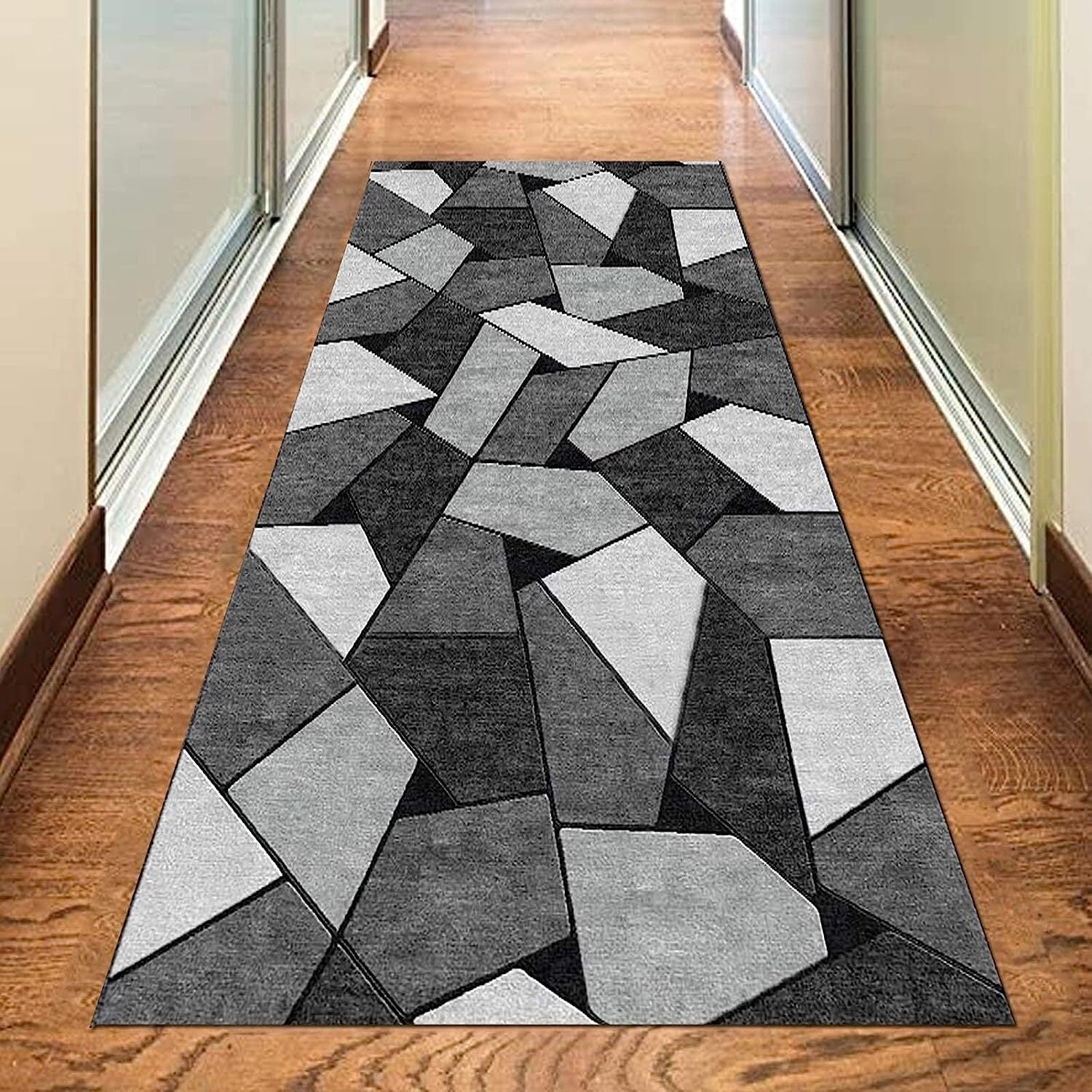 Rock Hallway Runner Area Rug Carpet Mat (80 x 300) - Image 7