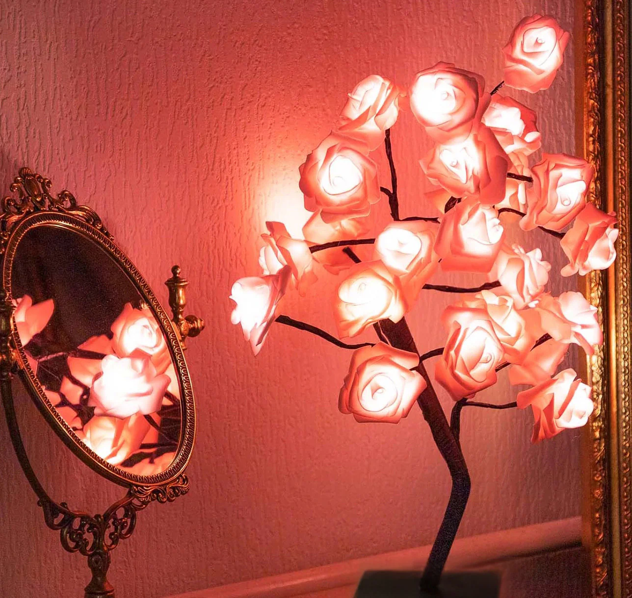 Rose Flower Tree Decorative Lamp LED USB Night Light - Image 15