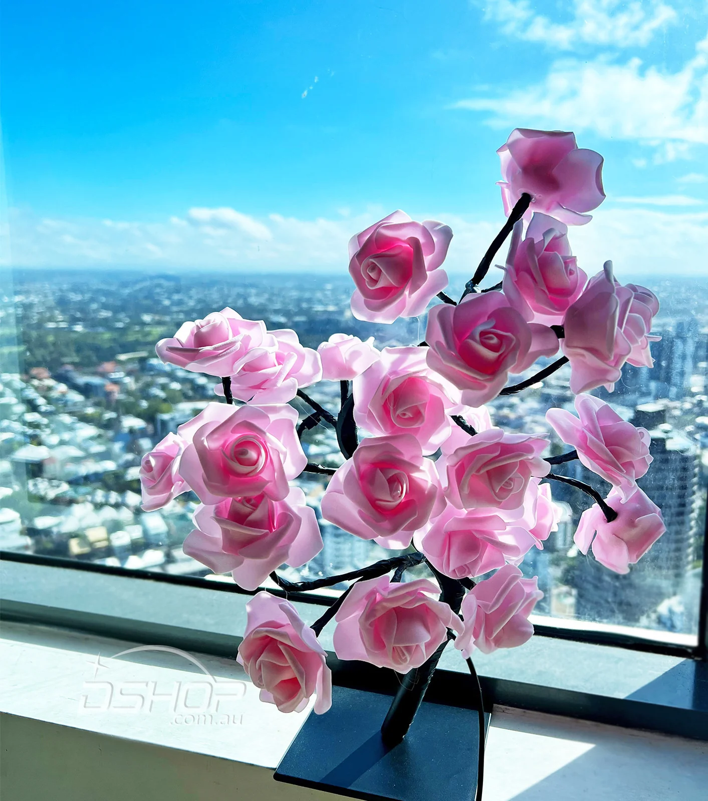 Rose Flower Tree Decorative Lamp LED USB Night Light - Image 3