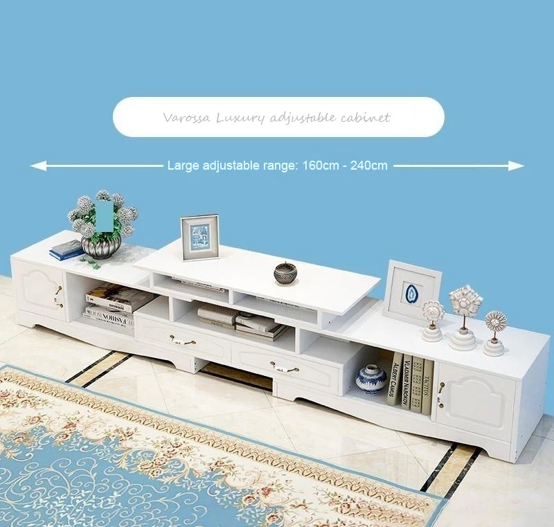 Royal Luxury Adjustable Extendable TV Cabinet - Image 9