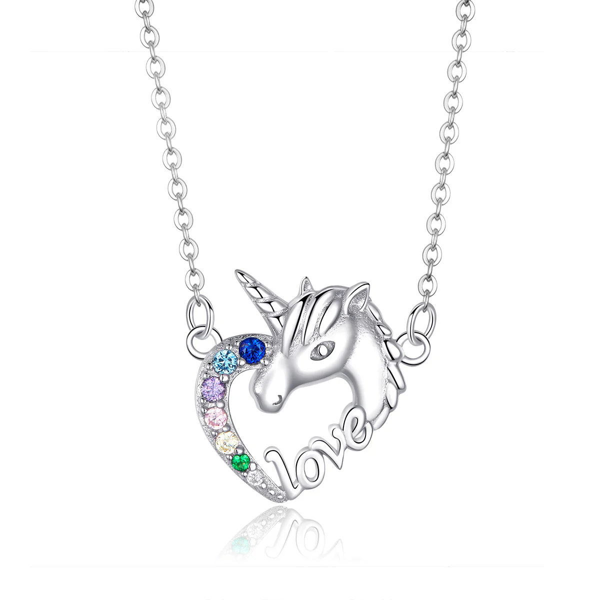 S925 Sterling Silver Unicorn Necklace Luxury Jewellery - Image 10