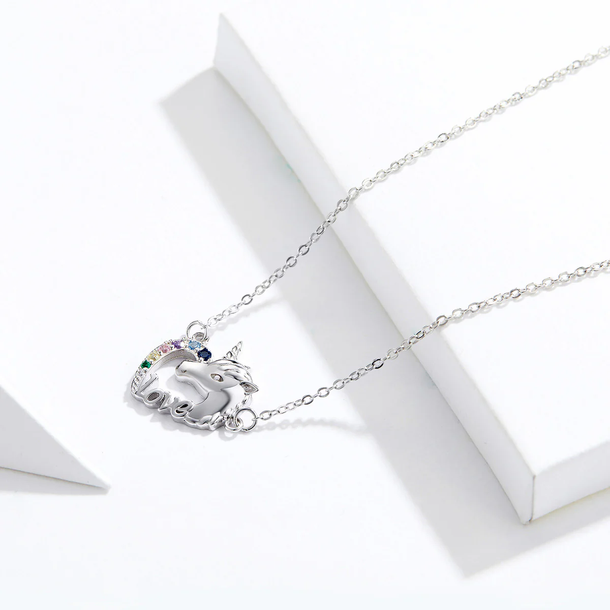 S925 Sterling Silver Unicorn Necklace Luxury Jewellery - Image 9