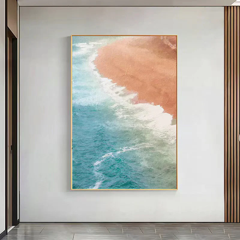 Seaview Painting Framed Canvas Wall Art - 40cm x 60cm - Image 10