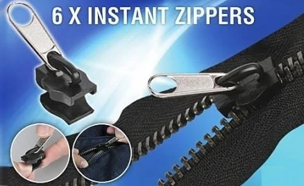 Set of 6 Instant Fix Zippers - Image 3
