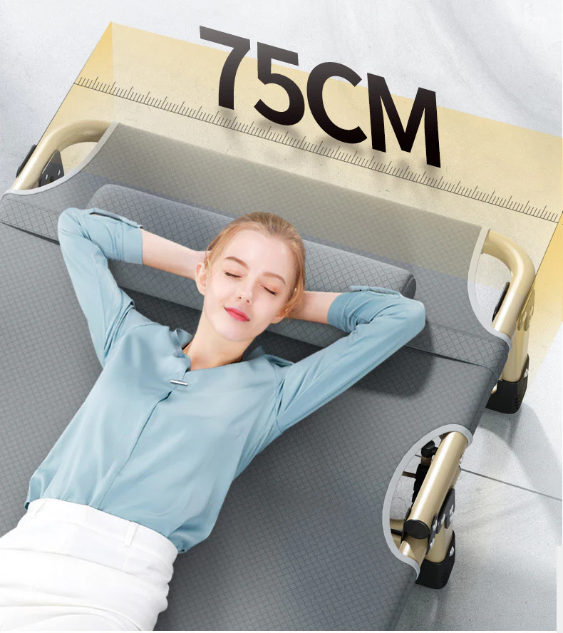 Shangri-la Adjustable Foldable Portable Sofa Bed - Image 4