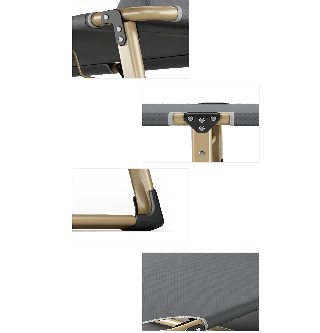 Shangri-la Adjustable Foldable Portable Sofa Bed - Image 7