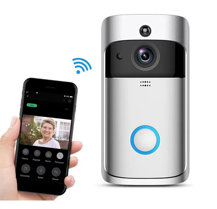 Smart Home Wifi Wireless Video Doorbell with HD Security Camera - Image 11