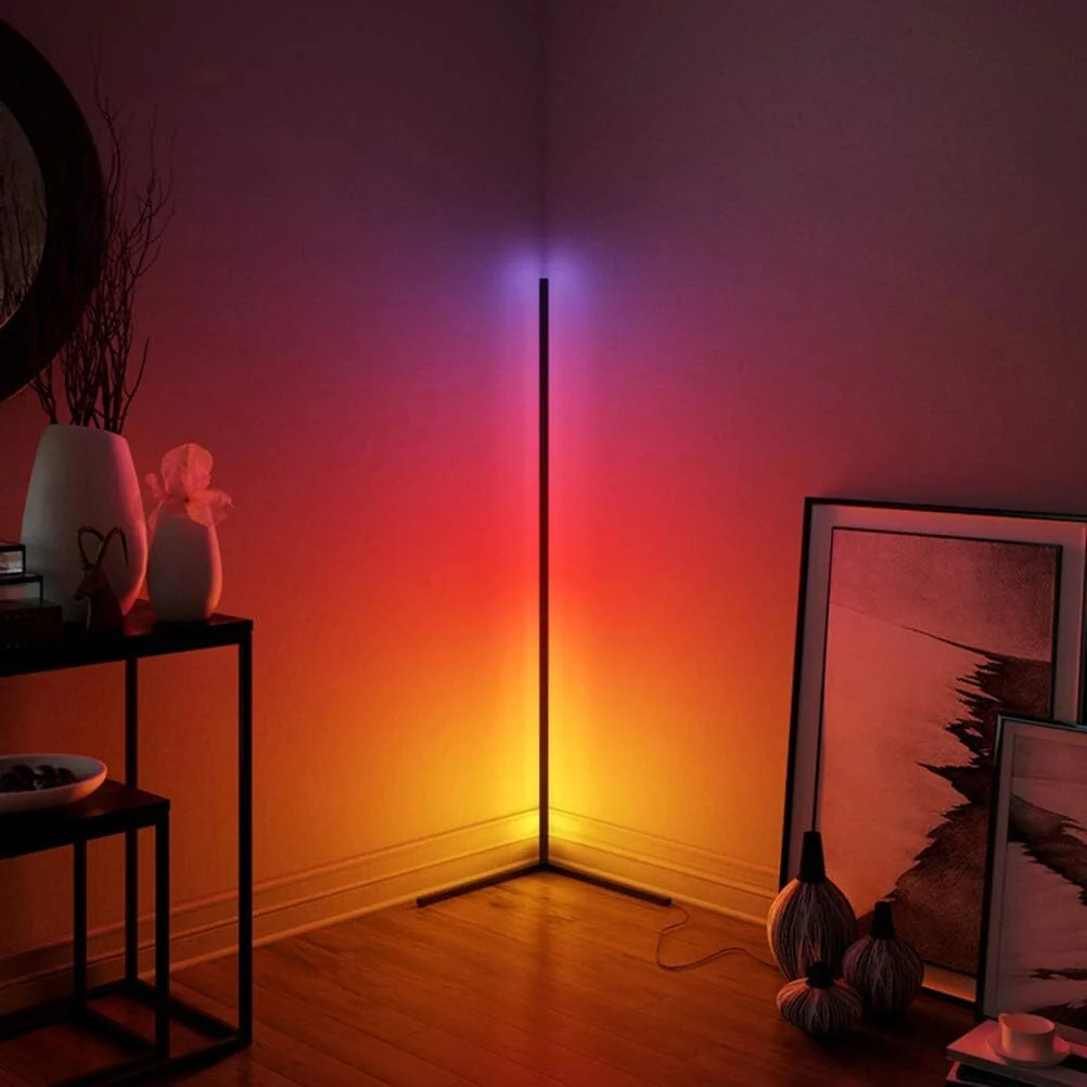 Smart Magic RGB LED Corner Floor Lamp Colour Changing Ambient Light - Image 5