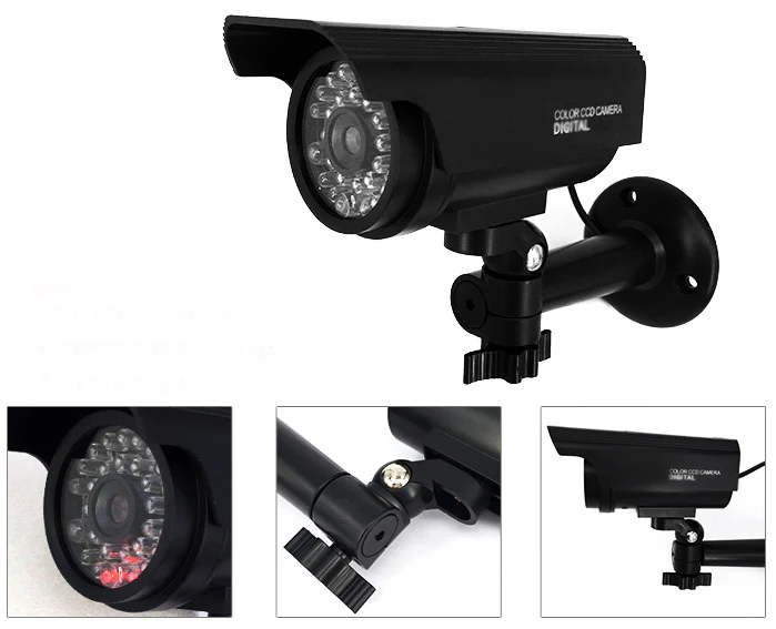 Solar Powered IR Simulation Dummy Security Camera - Image 2