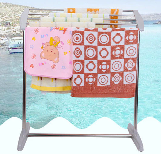 Stainless Steel Clothes Airer Organiser Hanger Rack Garment Dryer - Image 2