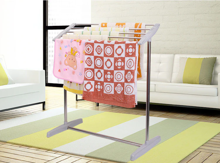 Stainless Steel Clothes Airer Organiser Hanger Rack Garment Dryer - Image 6