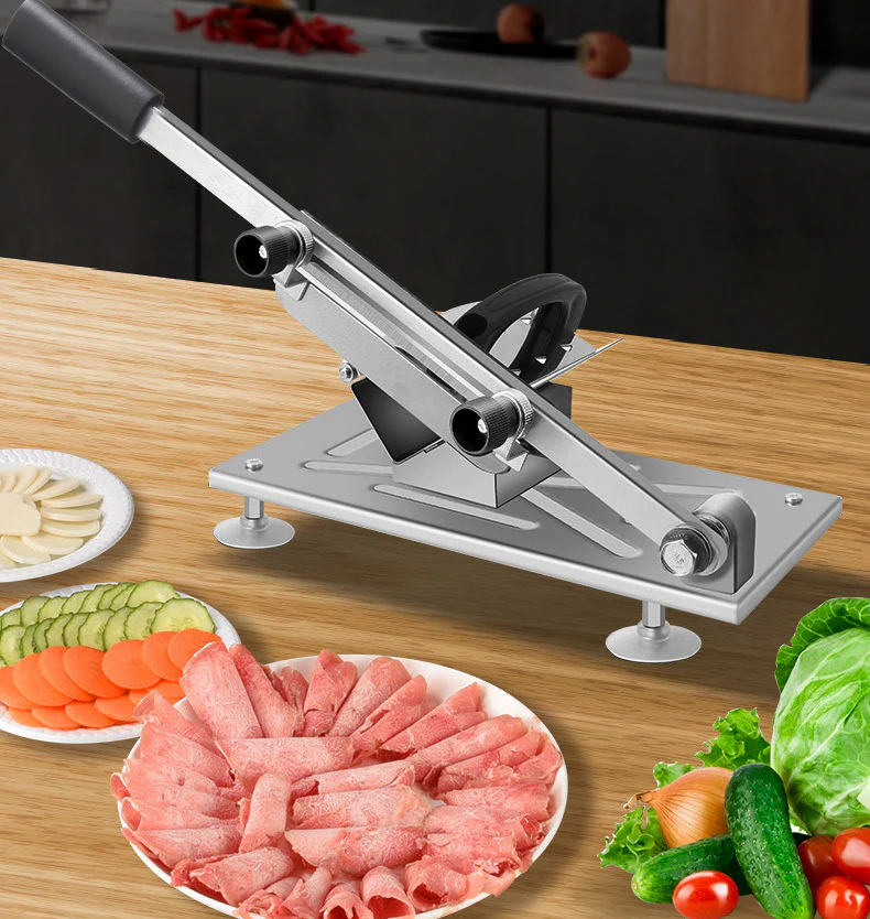 Stainless Steel Meat Cutter Beef Mutton Roll Slicer Food Slicing Machine - Image 8