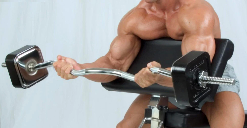 Standard Barbell Weight Lifting Bar 1.5m - Easy Curl - Image 3