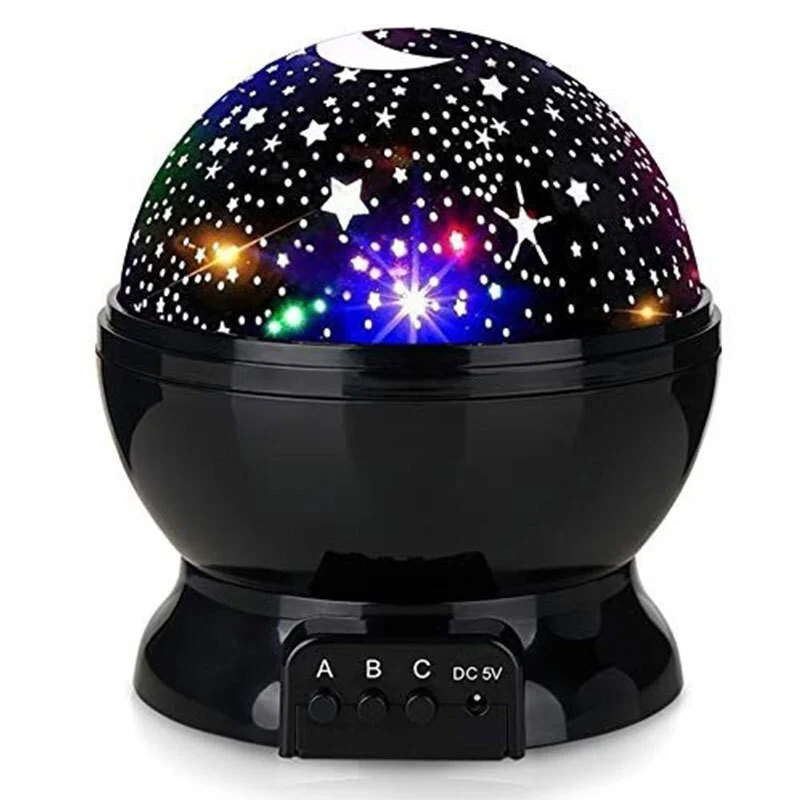 Star Projector Night Light Starry Sky Constellation Projection Lamp (Black) - Image 12