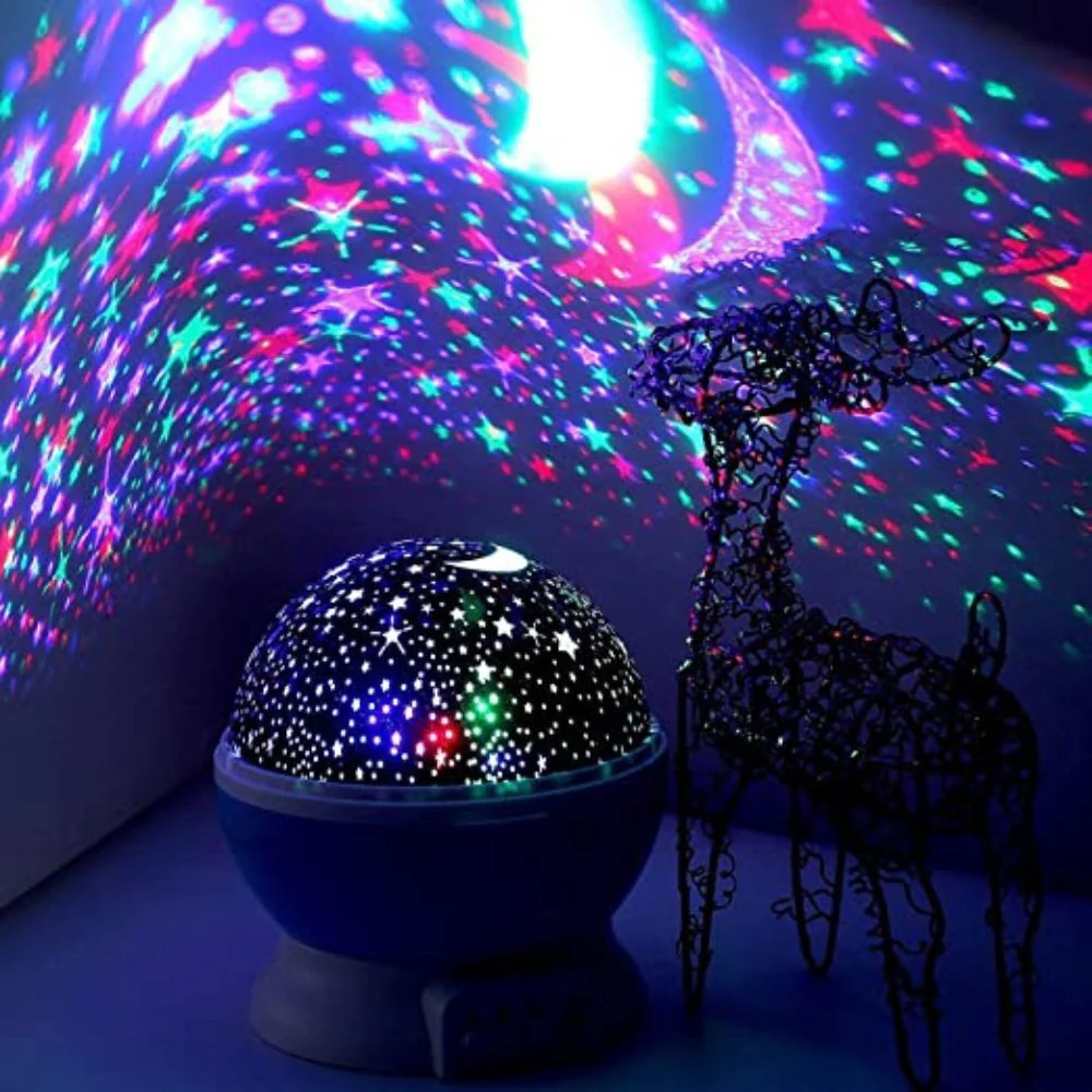 Star Projector Night Light Starry Sky Constellation Projection Lamp (Blue) - Image 13