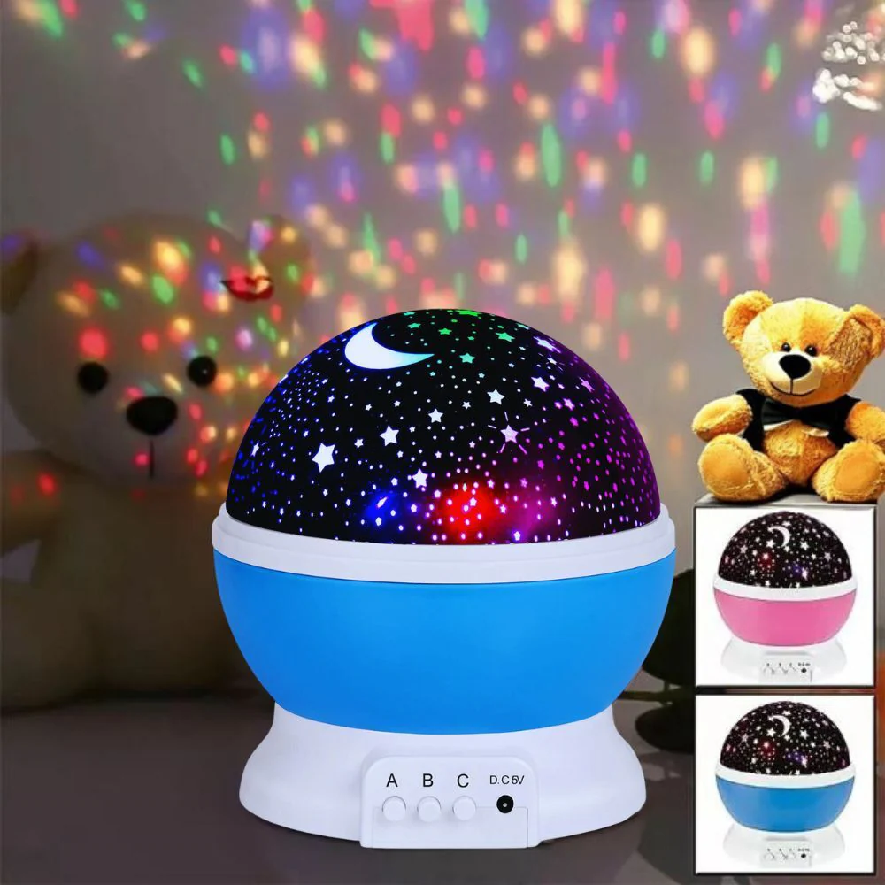 Star Projector Night Light Starry Sky Constellation Projection Lamp (Blue) - Image 14