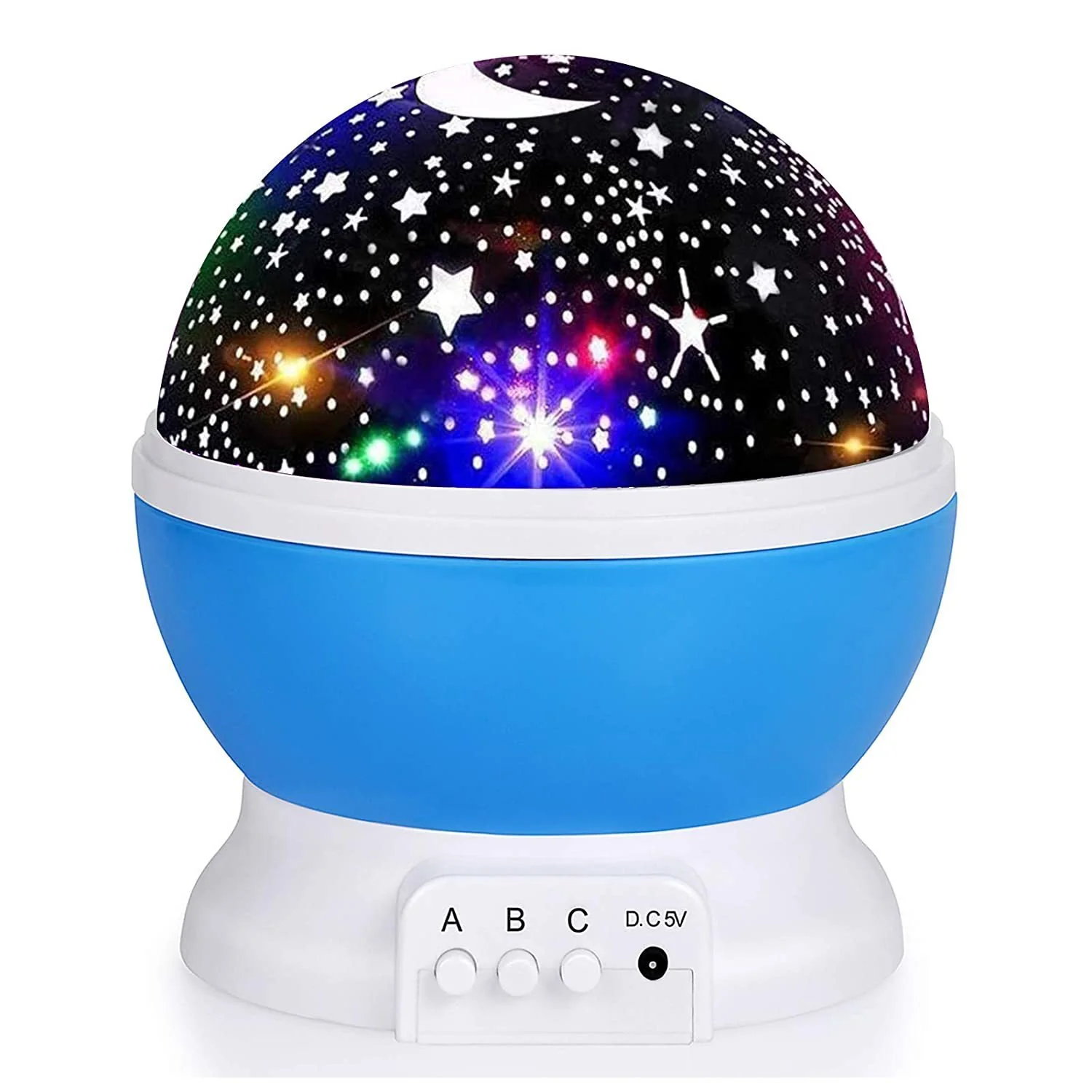Star Projector Night Light Starry Sky Constellation Projection Lamp (Blue) - Image 17