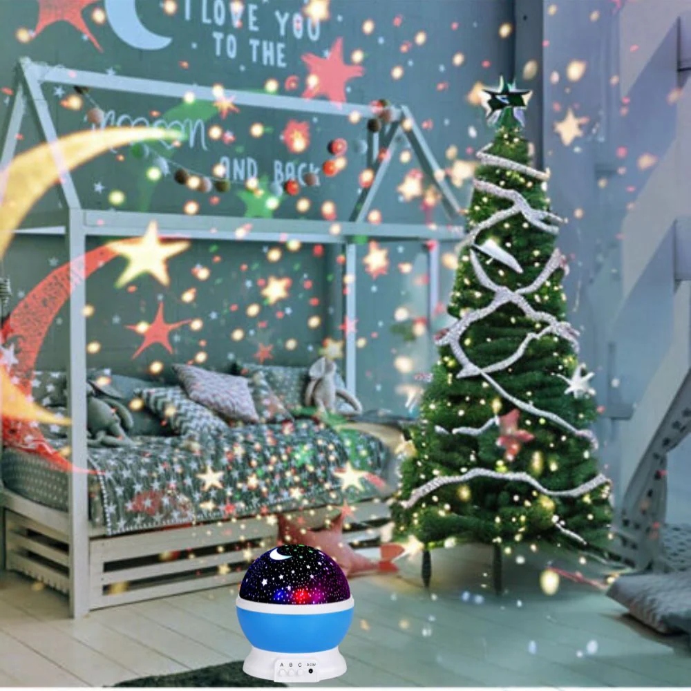 Star Projector Night Light Starry Sky Constellation Projection Lamp (Blue) - Image 21
