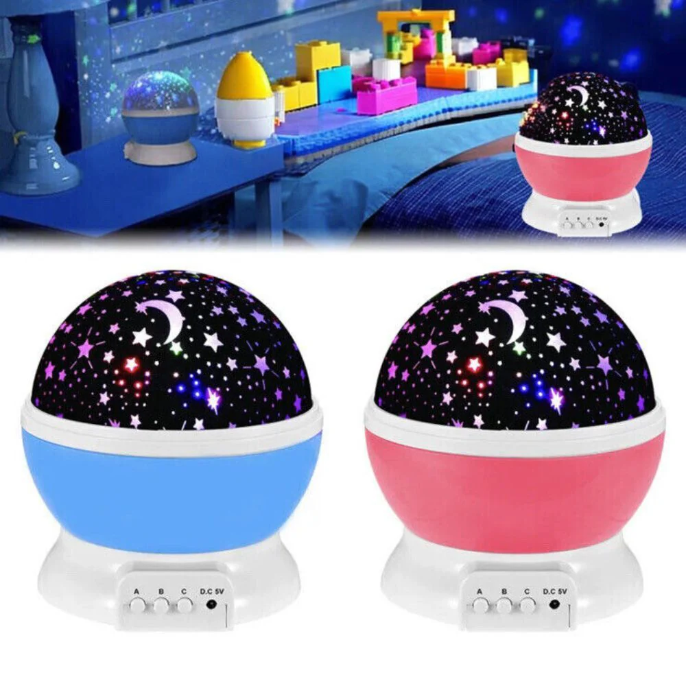 Star Projector Night Light Starry Sky Constellation Projection Lamp (Blue) - Image 22