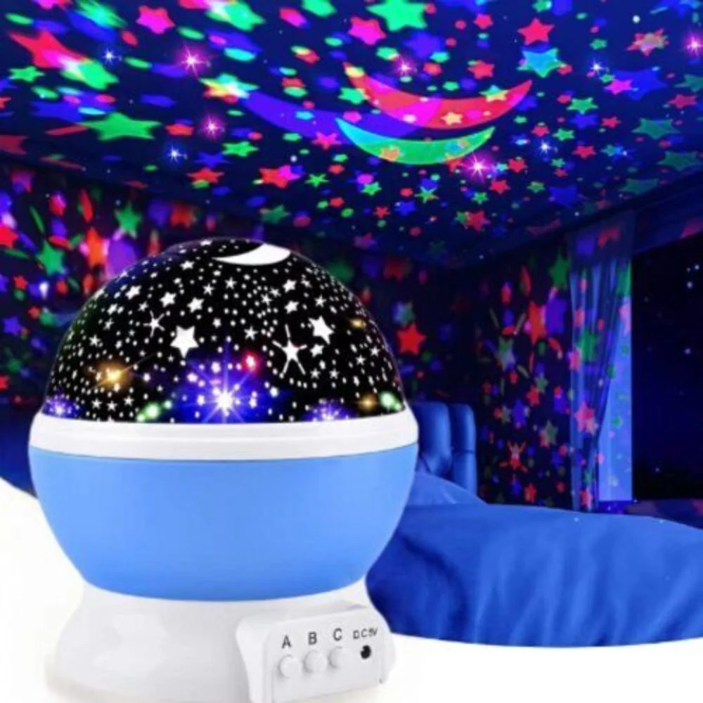 Star Projector Night Light Starry Sky Constellation Projection Lamp (Blue) - Image 3