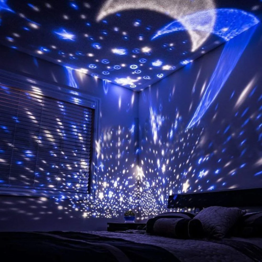 Star Projector Night Light Starry Sky Constellation Projection Lamp (Blue) - Image 7