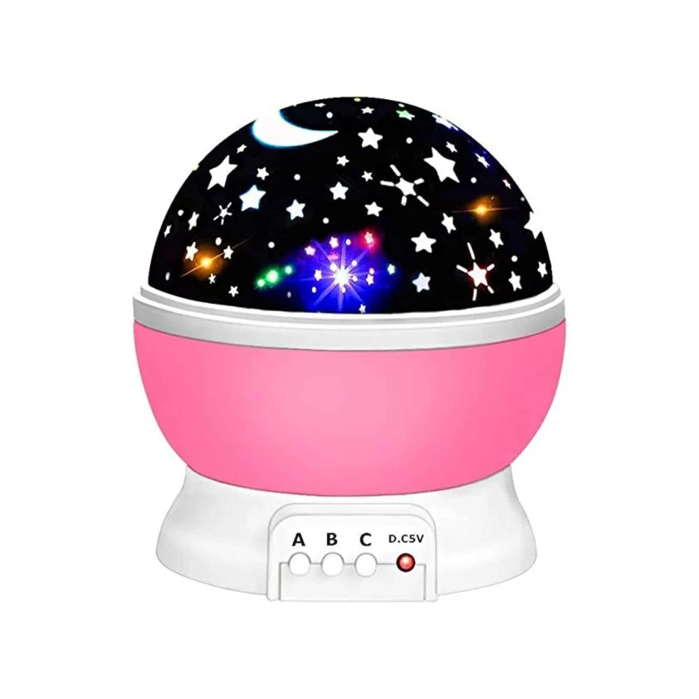 Star Projector Night Light Starry Sky Constellation Projection Lamp (Pink) - Image 12