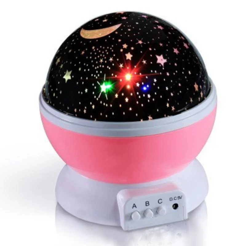 Star Projector Night Light Starry Sky Constellation Projection Lamp (Pink) - Image 6